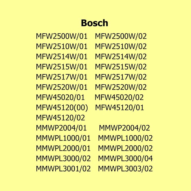 Accesoriu palnie pentru umplut carnati compatibil cu Zelmer 586.5 Bosch MFW2500