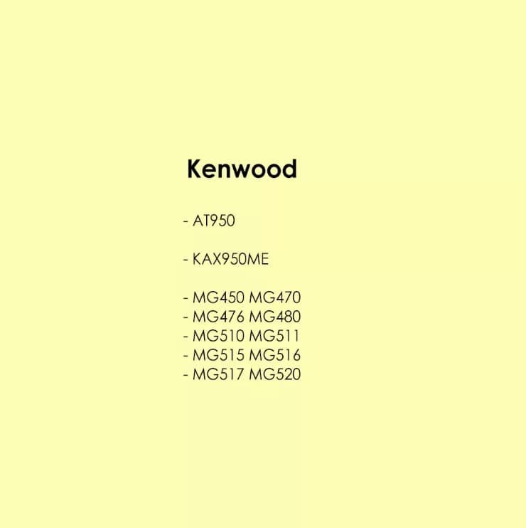 Cutit masina de tocat pentru Kenwood