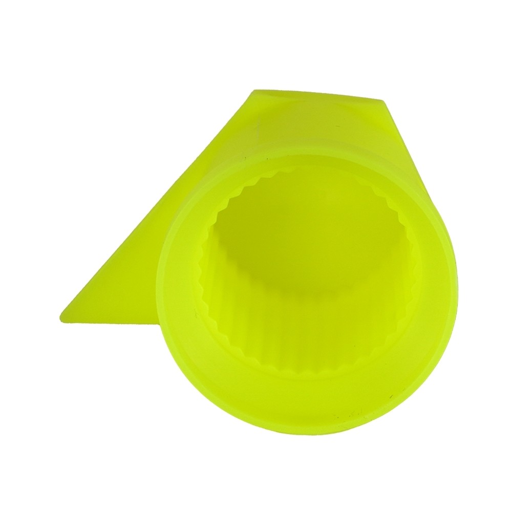 Set 10 Bucati Capac Plastic Pentru Prezon Roata Cu Indicator 32 mm Neon