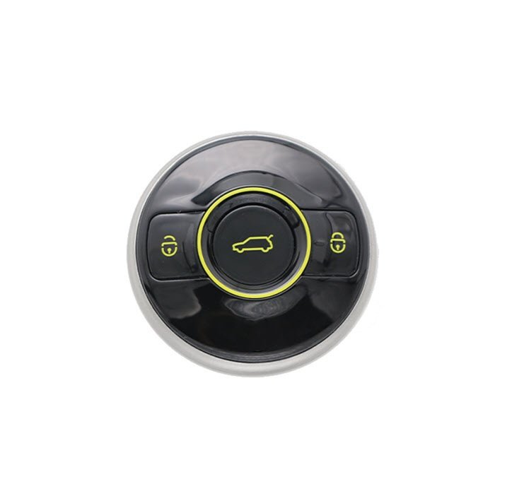 Carcasă cheie Topautochei® pentru Mercedes-Benz Smart Fortwo 1 BRABUS 2023–2024, negru