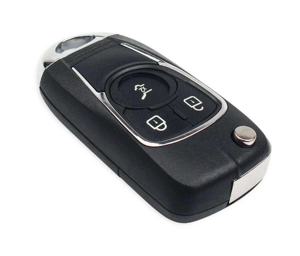Carcasa cheie Chevrolet Cruze 3 butoane transformare din cheia veche