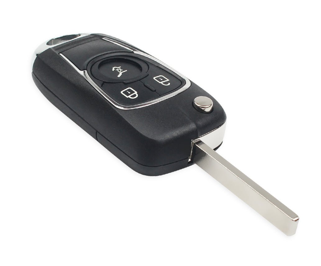 Carcasa cheie Chevrolet Cruze 3 butoane transformare din cheia veche