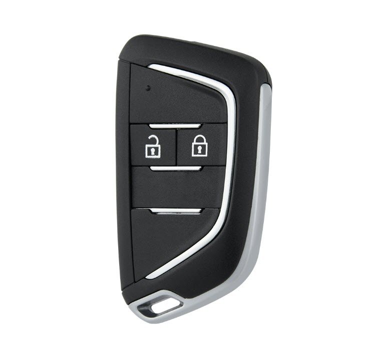 Carcasa cheie compatibila cu Chevrolet Cruze, Epica, Camaro, Opel Astra J, Insignia conversie catre stilul modern, 2 butoane