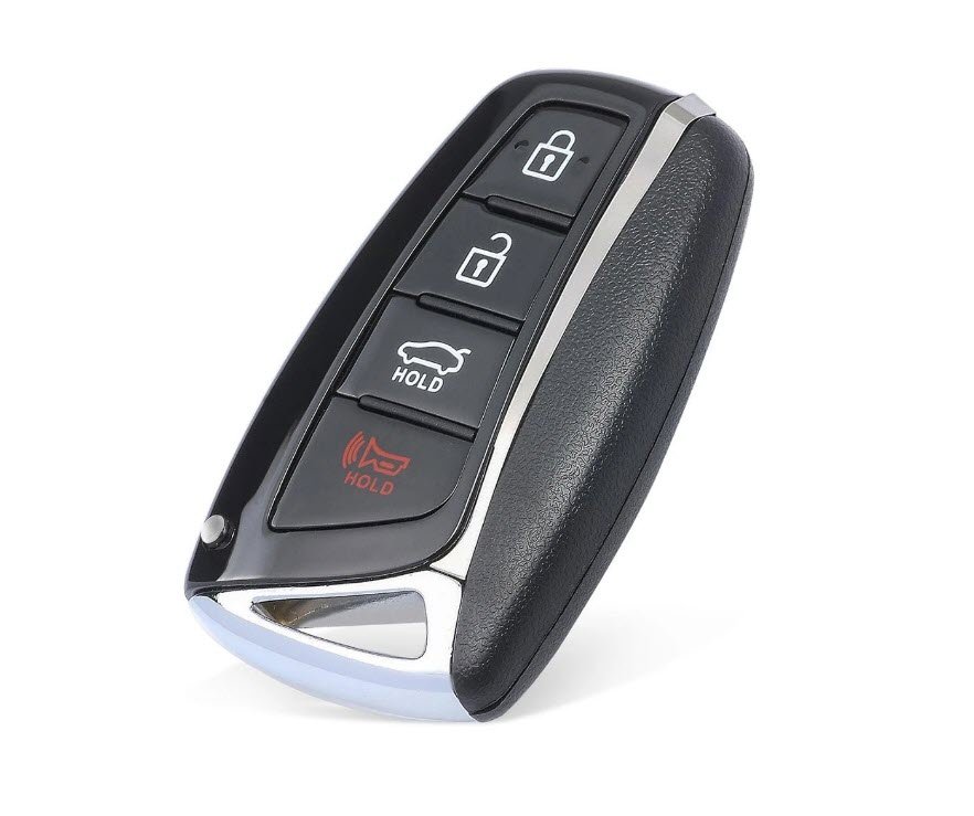 Carcasa cheie compatibila cu Hyundai Genesis 2013- 2015 Santa Fe Azera Equus, 3+1 butoane