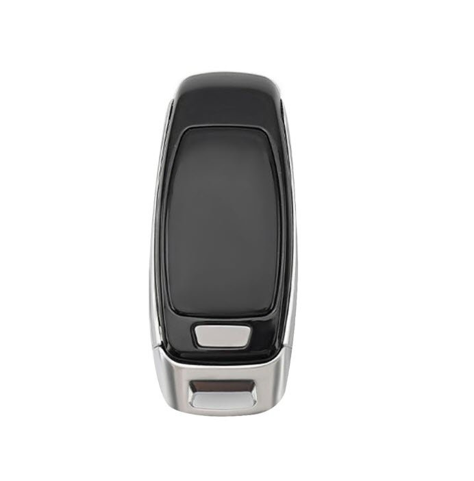 Carcasa cheie Topautochei® compatibila Audi A6 C8 A7 A8 Q8, negru 