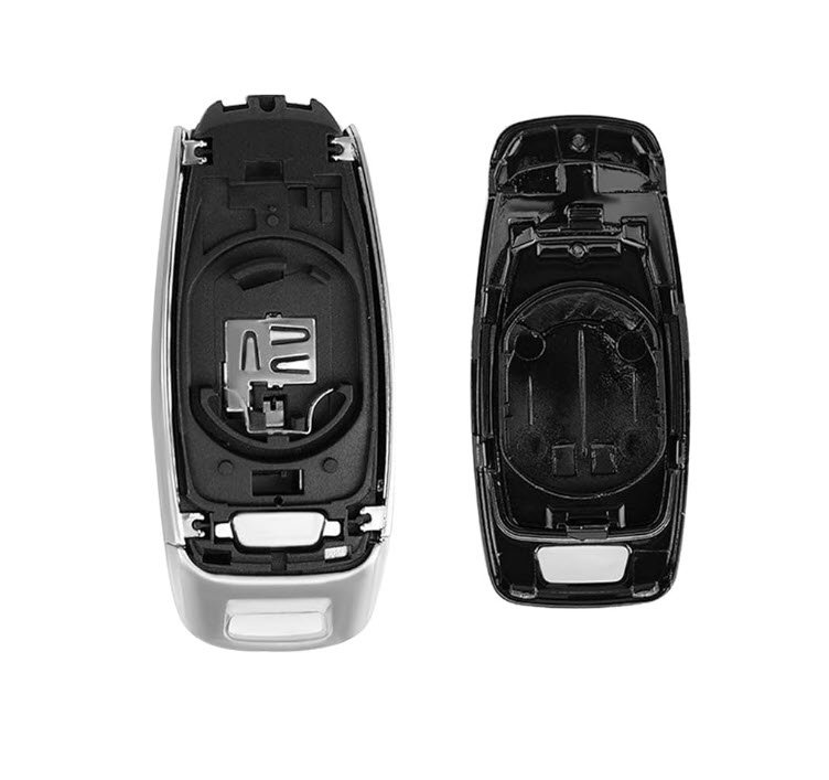 Carcasa cheie Topautochei® compatibila Audi A6 C8 A7 A8 Q8, negru 