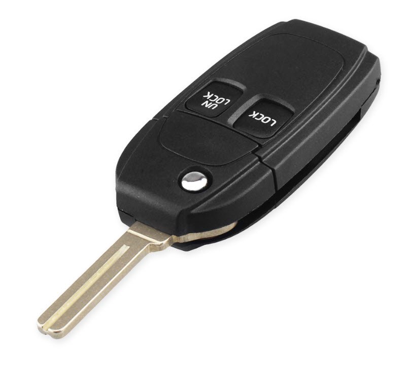 Carcasa cheie Volvo 2 butoane transformare din cheie clasica in cheie briceag