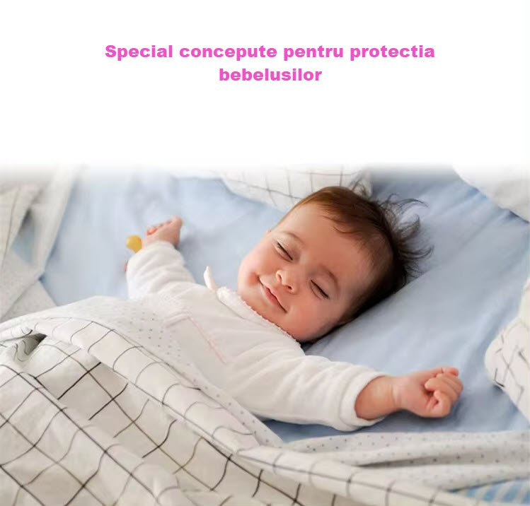 Casti antifonice pentru copii si bebelusi 3-36 luni, marime reglabila, ergonomice, captusite, comfortabile, usoare, pentru protectia auzului, 15x6x15 cm, turcoaz, Topautochei®