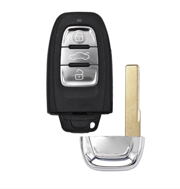 Cheie auto completa compatibila cu Audi A3 A4 A5 A6 A8 S4 S5 S6 Q5 A7 433 MHz, Chip Audi-5 Non-Keyless