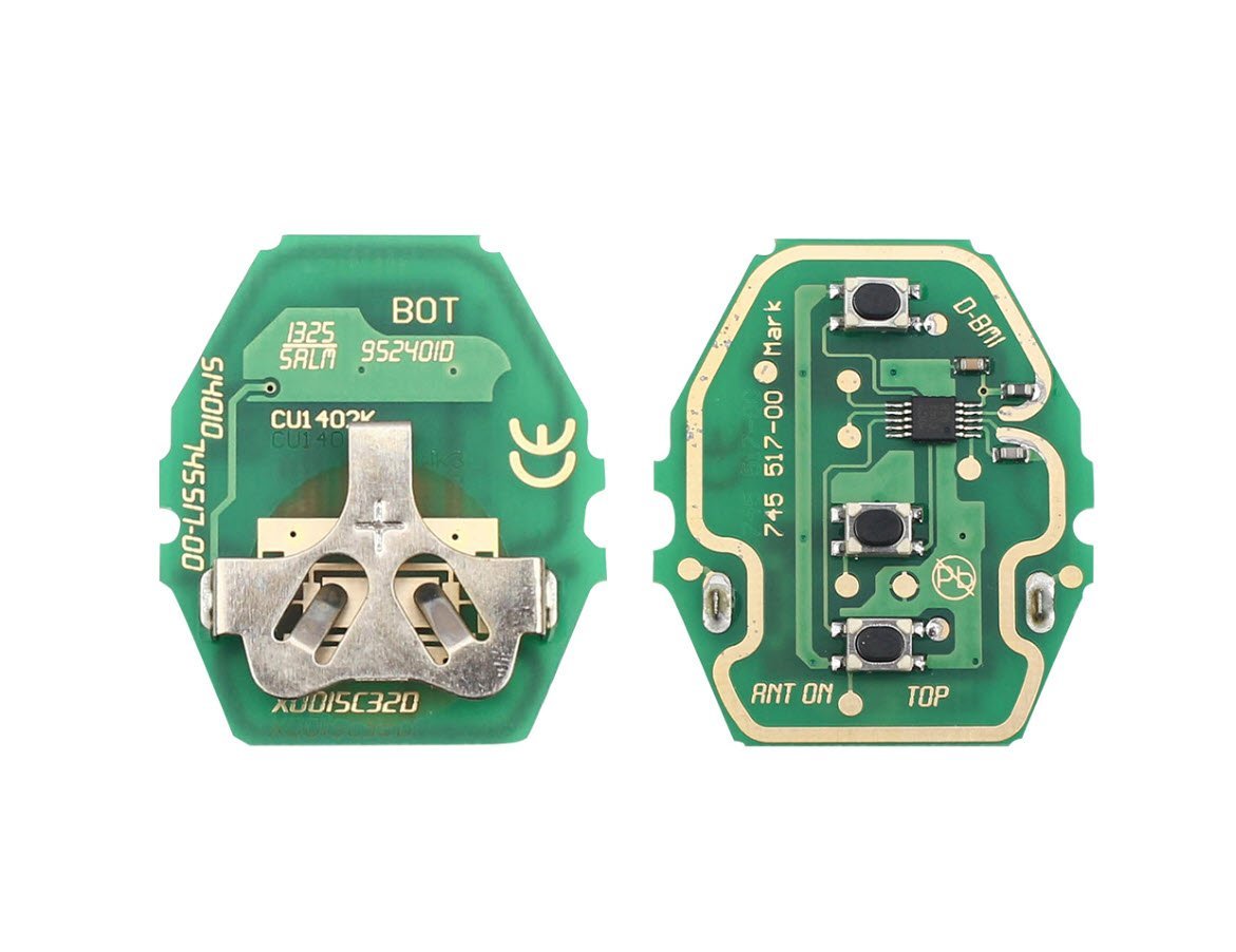Cheie completa BMW romb 3 butoane CAS2 - E60 E61 E63 E64 - 868 MHz - cip ID46 PCF7942 - lama HU58