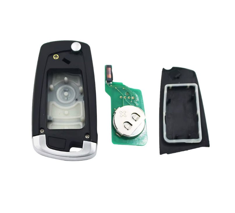Cheie completa Topautochei® pentru BMW E38 E39 E46 M5 X3 X5 Z3 Z4 EWS, stil briceag, 433 Mhz, Chip 7935, lamele HU92