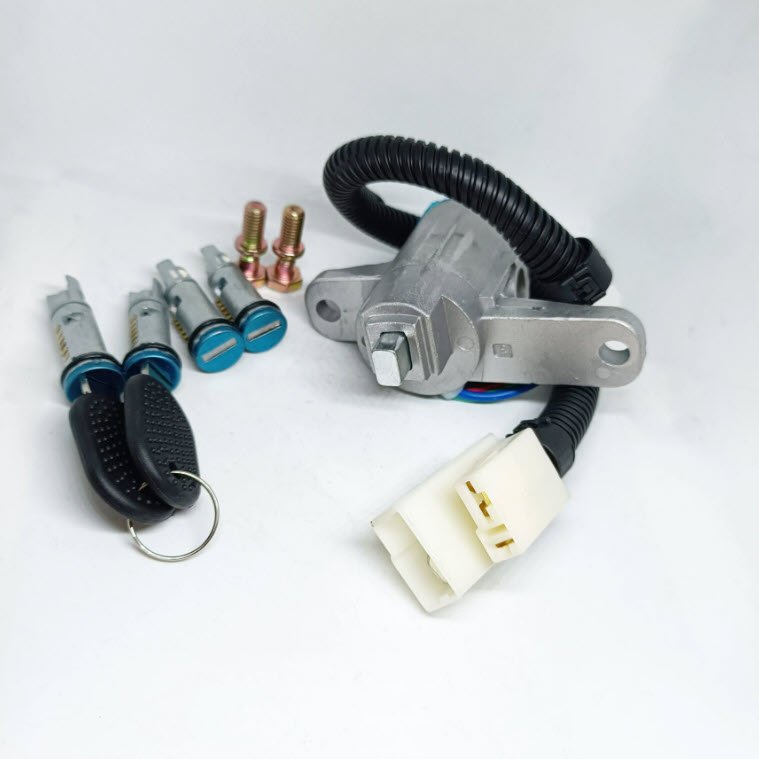 Contact cheie pornire Topautochei® pentru Iveco, 4 butuci usa, 2 chei incluse, 4837683 41040470 504026642