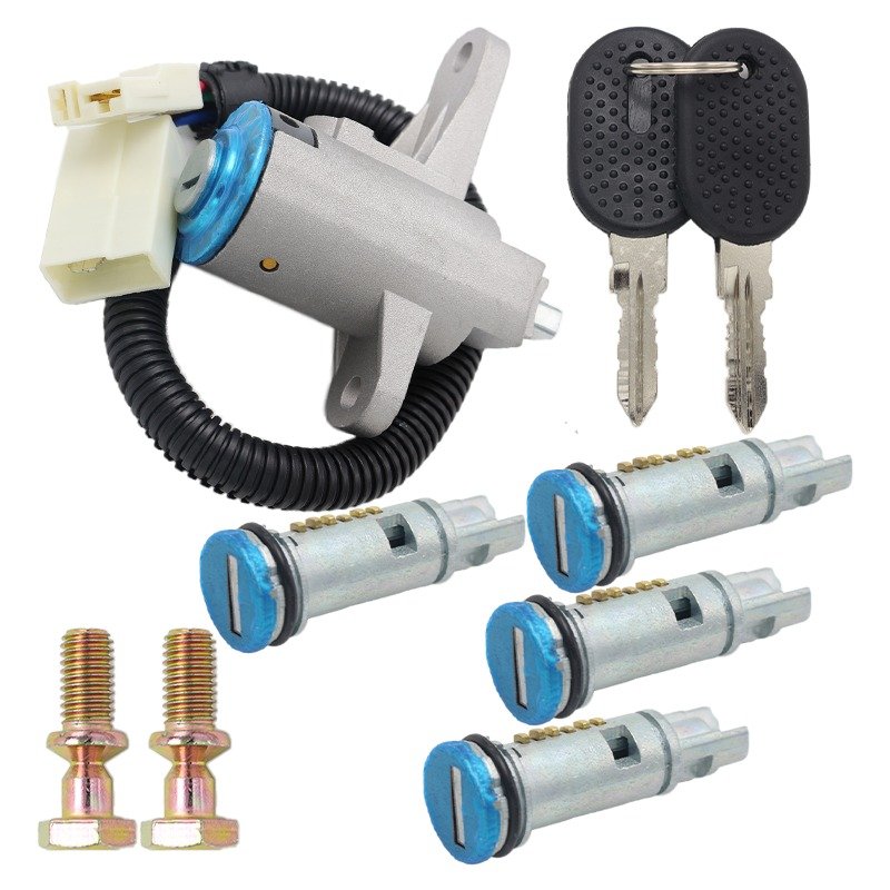 Contact cheie pornire Topautochei® pentru Iveco, 4 butuci usa, 2 chei incluse, 4837683 41040470 504026642