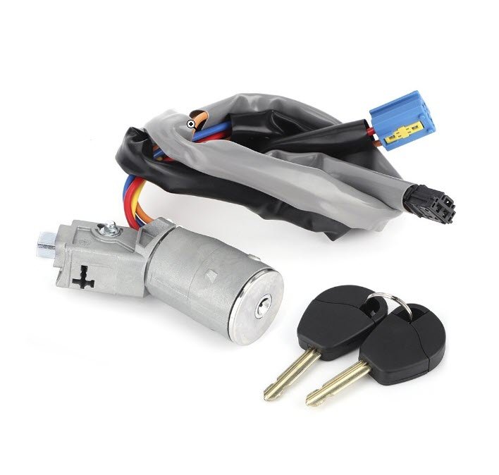 Contact pornire Topautochei® compatibil Citroen Berlingo/Peugeot Partner 2002-2008, cu 2 chei