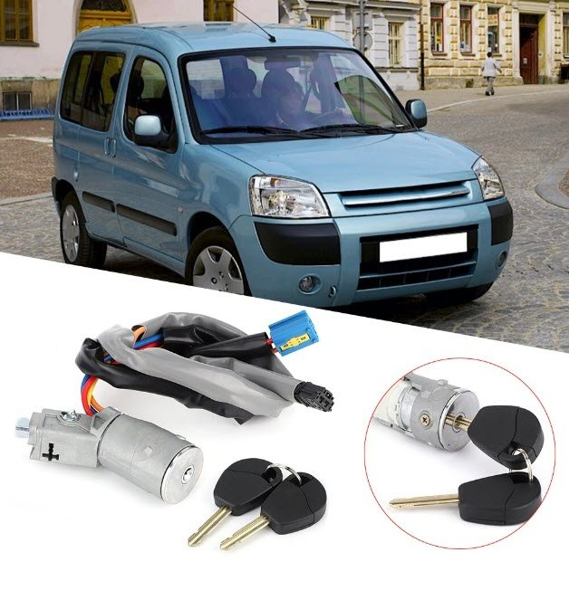 Contact pornire Topautochei® compatibil Citroen Berlingo/Peugeot Partner 2002-2008, cu 2 chei