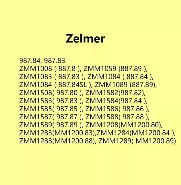 Cutit masina de tocat pentru Zelmer 987.94 987.83