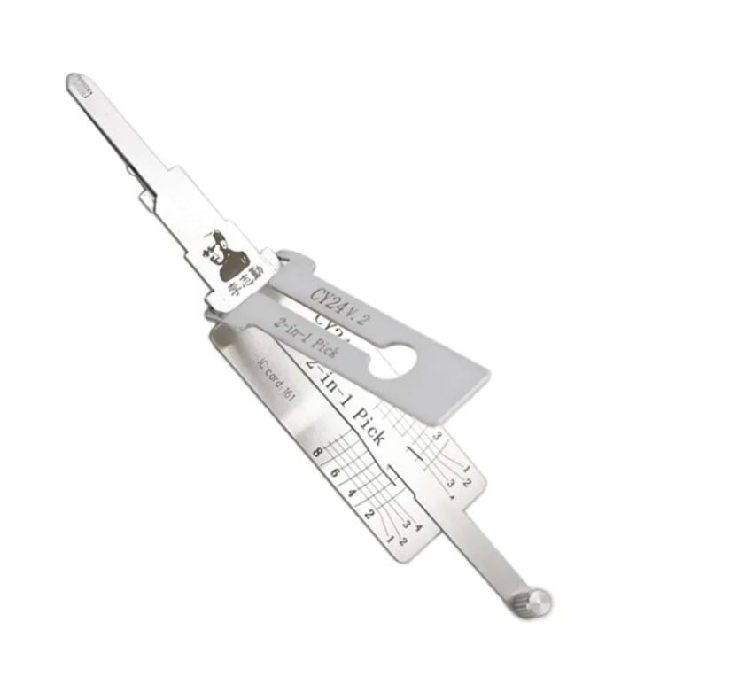 Decodor Lishi 2 in1 CY24 , compatibil Chrysler, Jeep, Mitsubishi, Dodge, Eagle, Maserati