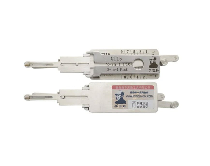 Decodor Lishi 2 in1 GT15 compatibil Fiat, Alfa Romeo 