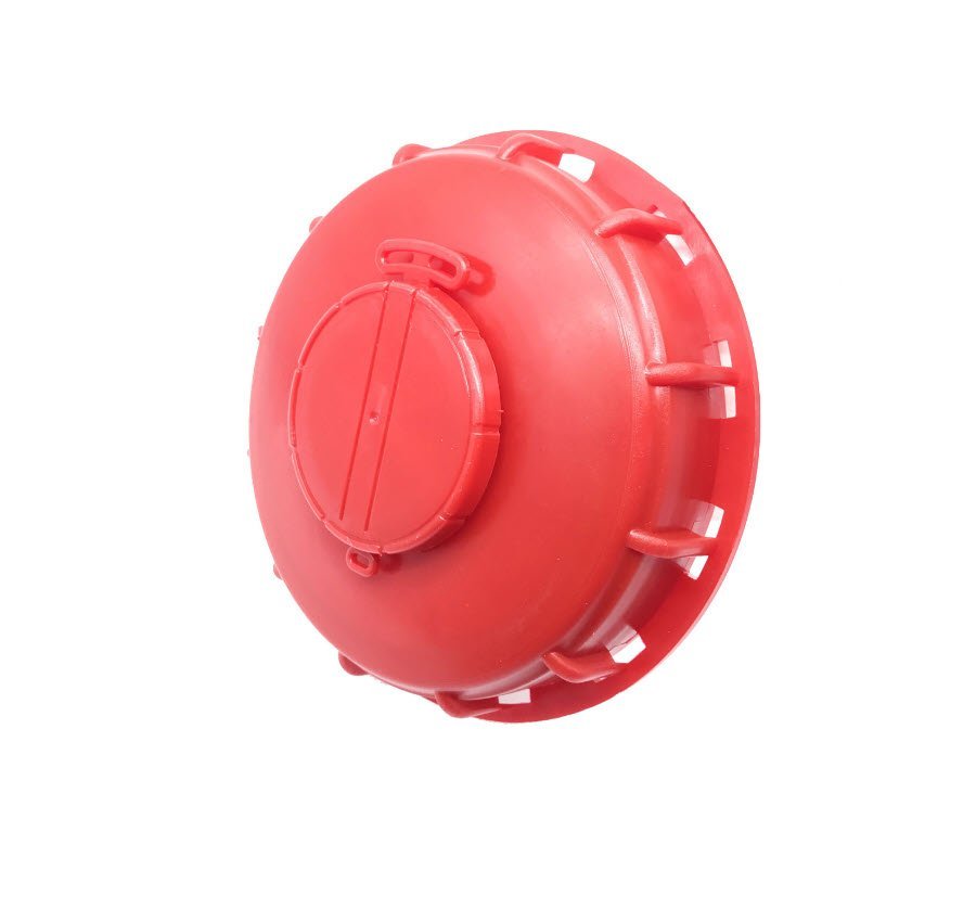 Set 3 bucati - Capac superior cu orificiu de aerisire, bazin IBC 1000L 17 cm Topautochei®
