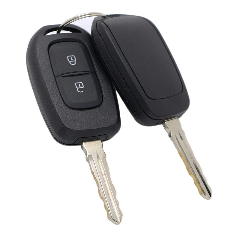 Set complet butuci usa si contact pornire Topautochei® compatibil Renault, cod OE 806019591R, 2 chei