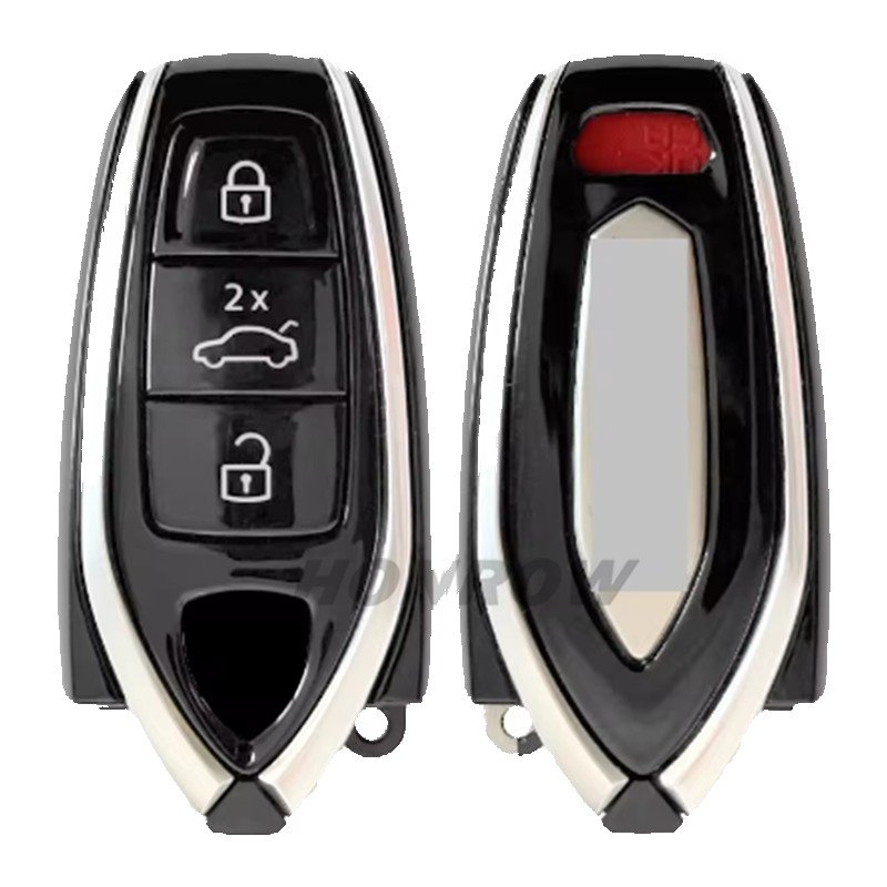 Transformare cheie Lamborghini in carcasa cu design nou, 3 butoane, Topautochei® - manopera inclusa