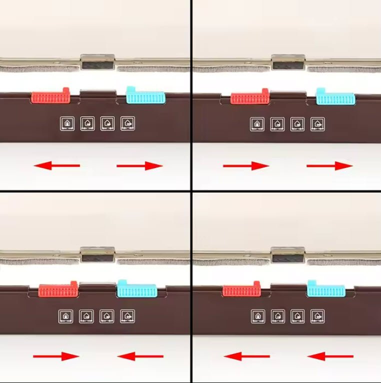Usa batanta pentru animale de companie, L 25.3 x 23.7 x 5.4 cm, ABS, 4 moduri de intrare/iesire, pentru pisici si caini de talie mica, culoare maro