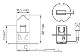 BEC 12V H3 55W ECO BOSCH