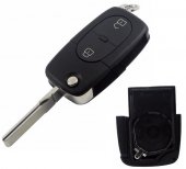 Carcasa cheie Audi cu 2 butoane ( Baterie mare CR2032 )
