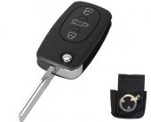  Carcasa cheie pentru Audi A2 A3 A4 A6 A8 B5 RS4 Quattro TT, suport baterie tip CR1616