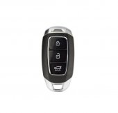 Carcasa cheie Telecomanda Topautochei® pentru Hyundai Tucson I30 Creta Solaris Smart Key Keyless Go cu suport pentru baterie pe spatele carcasei