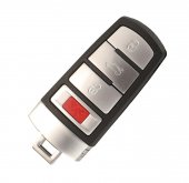 Cheie auto completa compatibila Volkswagen Passat Keyless 3+1 butoane 315 MHz ID48