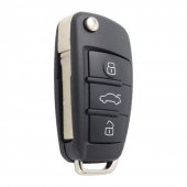 Cheie completa compatibila cu Audi A3 briceag 3 butoane Keyless MQB - 434 MHz ASK - cip MQB48