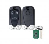Cheie completa Topautochei® compatibila Alfa Romeo 159, Brera, Spider 2005-2011 433mhz PCF7941 ID46, P/N:71740257 
