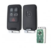 Cheie completa Topautochei® pentru Volvo XC60 S60 S60L V40 V60 S80 XC70 5 butoane, 902 MHz, chip PCF7945/7953