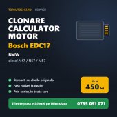 Clonare calculator motor Bosch EDC17 pentru BMW diesel (N47, N57, M57)