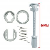 Kit reparatie butuc usa Topautochei® compatibil Seat, ax 66 mm, varianta cu inel mare si clema C