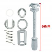 Kit reparatie butuc usa Topautochei® compatibil Seat, ax 66 mm, varianta cu manson si clema U