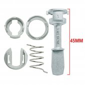 Kit reparatie butuc usa Topautochei® compatibil VW Golf, ax 45 mm, varianta cu inel mare si clema C