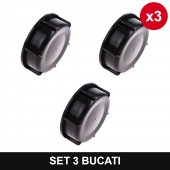 Set 3 bucati - Capac robinet bazin IBC 1000L S100X8, diametru 10cm Topautochei®