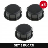 Set 3 bucati - Capac robinet bazin IBC 1000L S60X6, diametru 6 cm Topautochei®