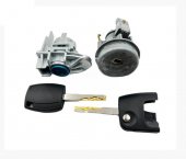 Set bucuc usa stanga, contact pornire Topautochei® comaptibil Ford Fiesta, 2 chei incluse