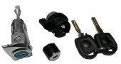 Set butuci usa si contact pornire Topautochei® compatibil VW Passat 2011-2015, 2 chei