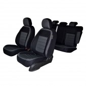 SET HUSE SCAUN UMBRELLA PENTRU DACIA DUSTER 2018 (BANCHETA FRACTIONATA) CU TETIERE SPATE IN FORMA DE L