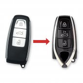 Transformare cheie Lamborghini in carcasa cu design nou, 3 butoane, Topautochei® - manopera inclusa